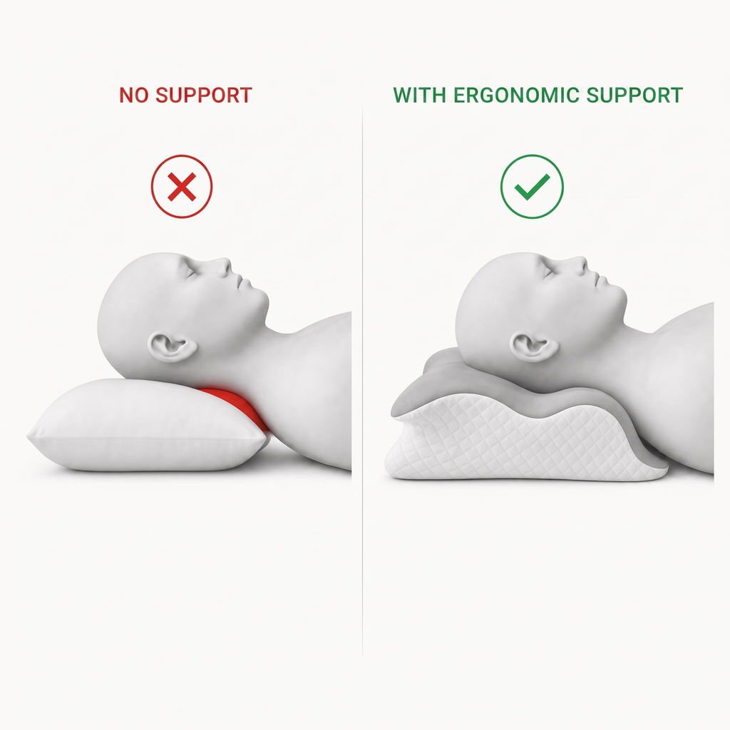 The Sleepr Ergonomic Pillow